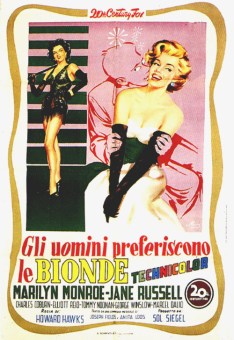 Gli uomini preferiscono le bionde locandina